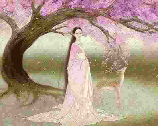 席慕蓉《一棵开花的树》：全诗没一个爱字，却写出最深情热烈的爱