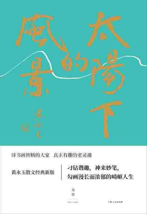 《太阳下的风景》　　　黄永玉　　上海人民出版社